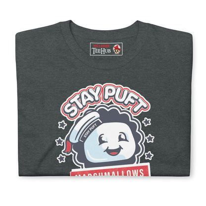 Ghostbusters Stay Puft Marshmallow Man T-shirt Dark Heather 2