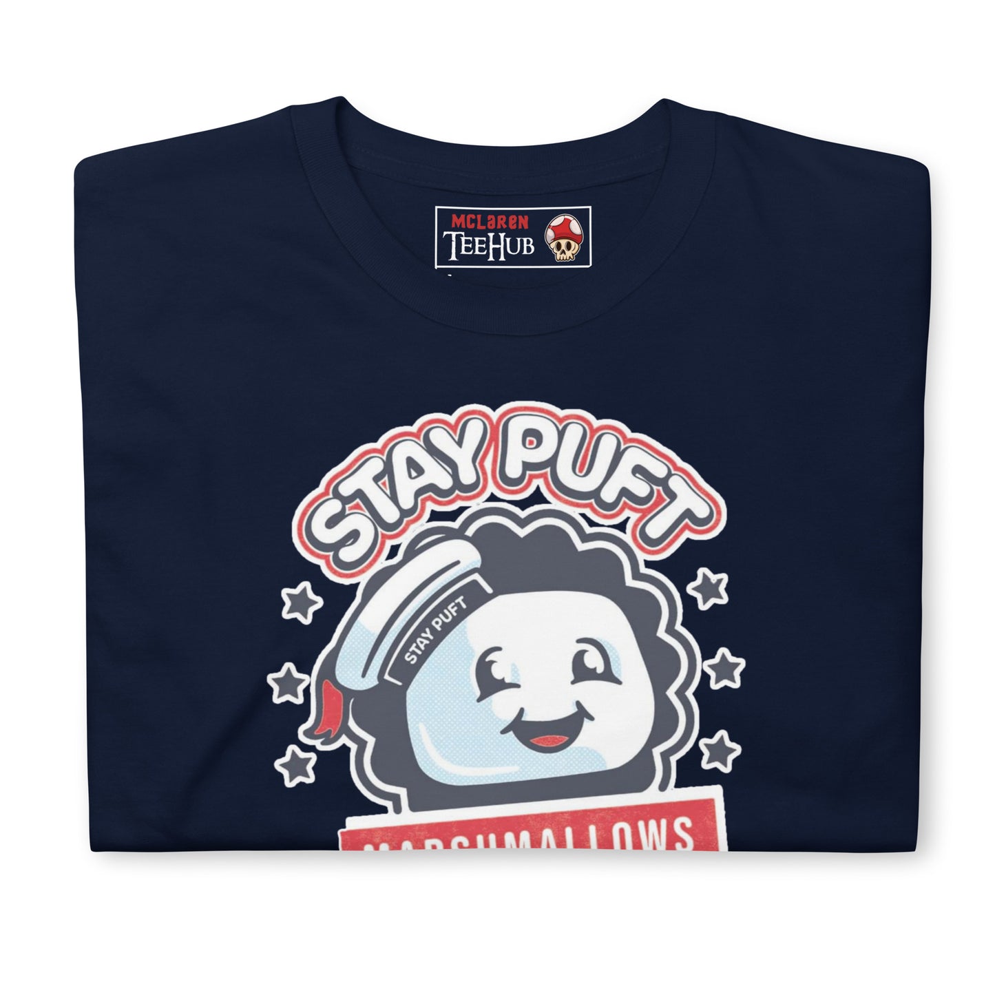 Ghostbusters Stay Puft Marshmallow Man T-shirt Navy 3