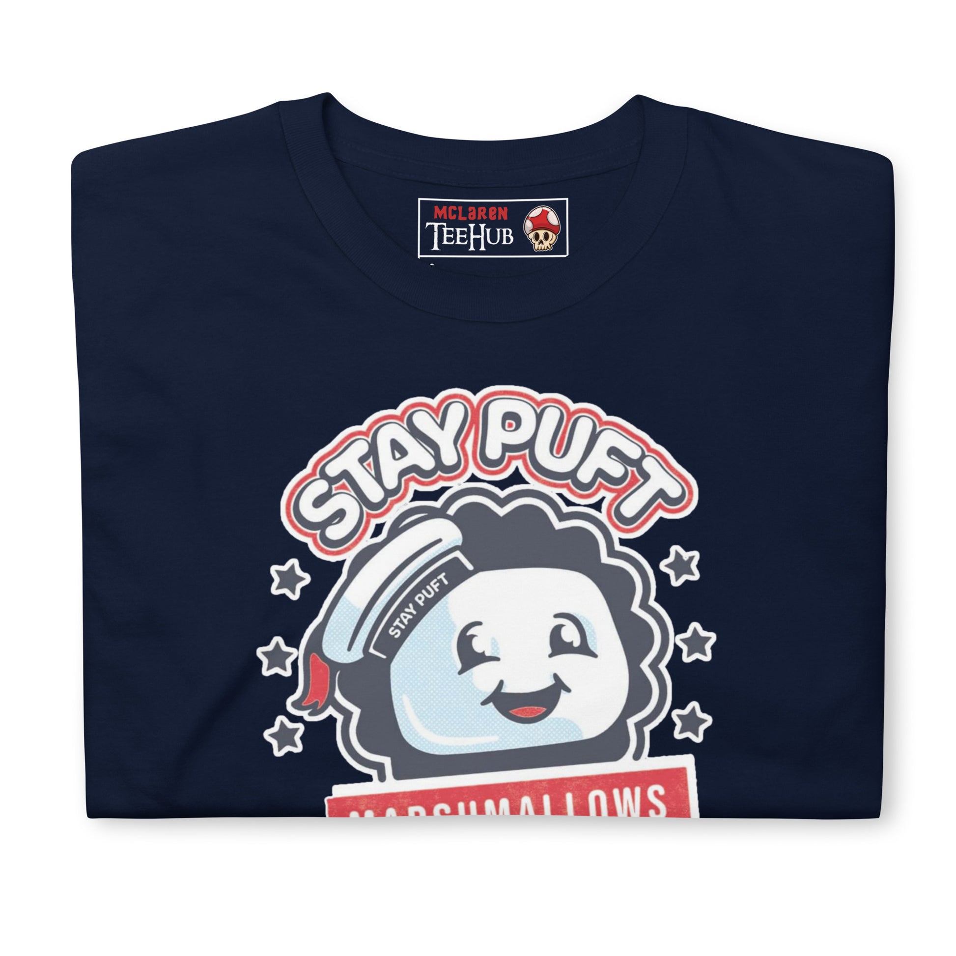 Ghostbusters Stay Puft Marshmallow Man T-shirt Navy 3