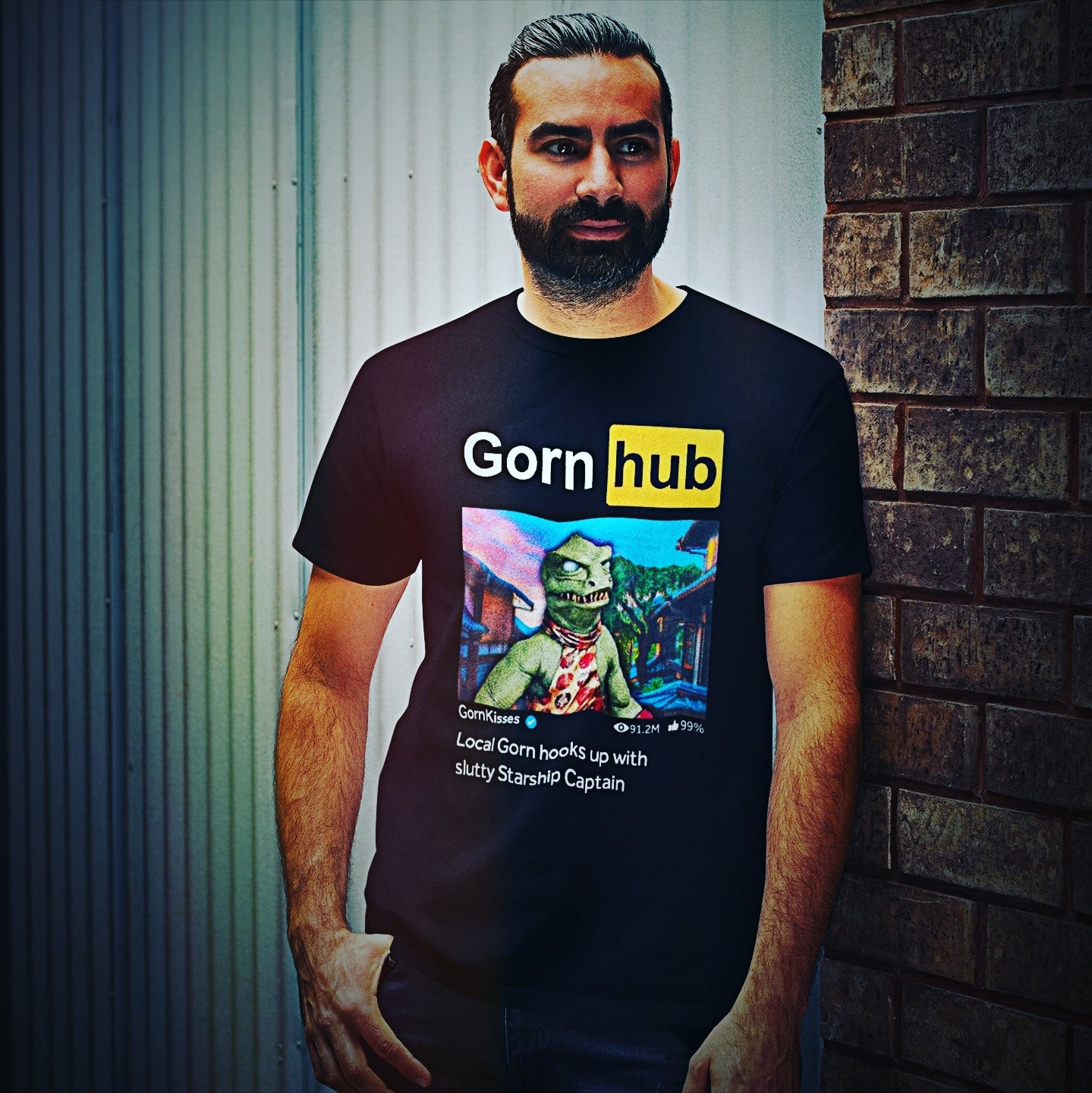 Star Trek t-shirt. Gorn Hub t-shirt.