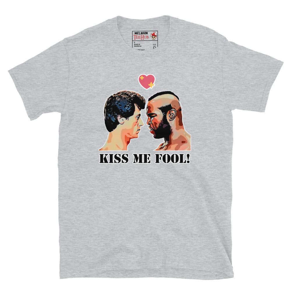 Kiss Me Fool, ROCKY T-Shirt Sport Grey 