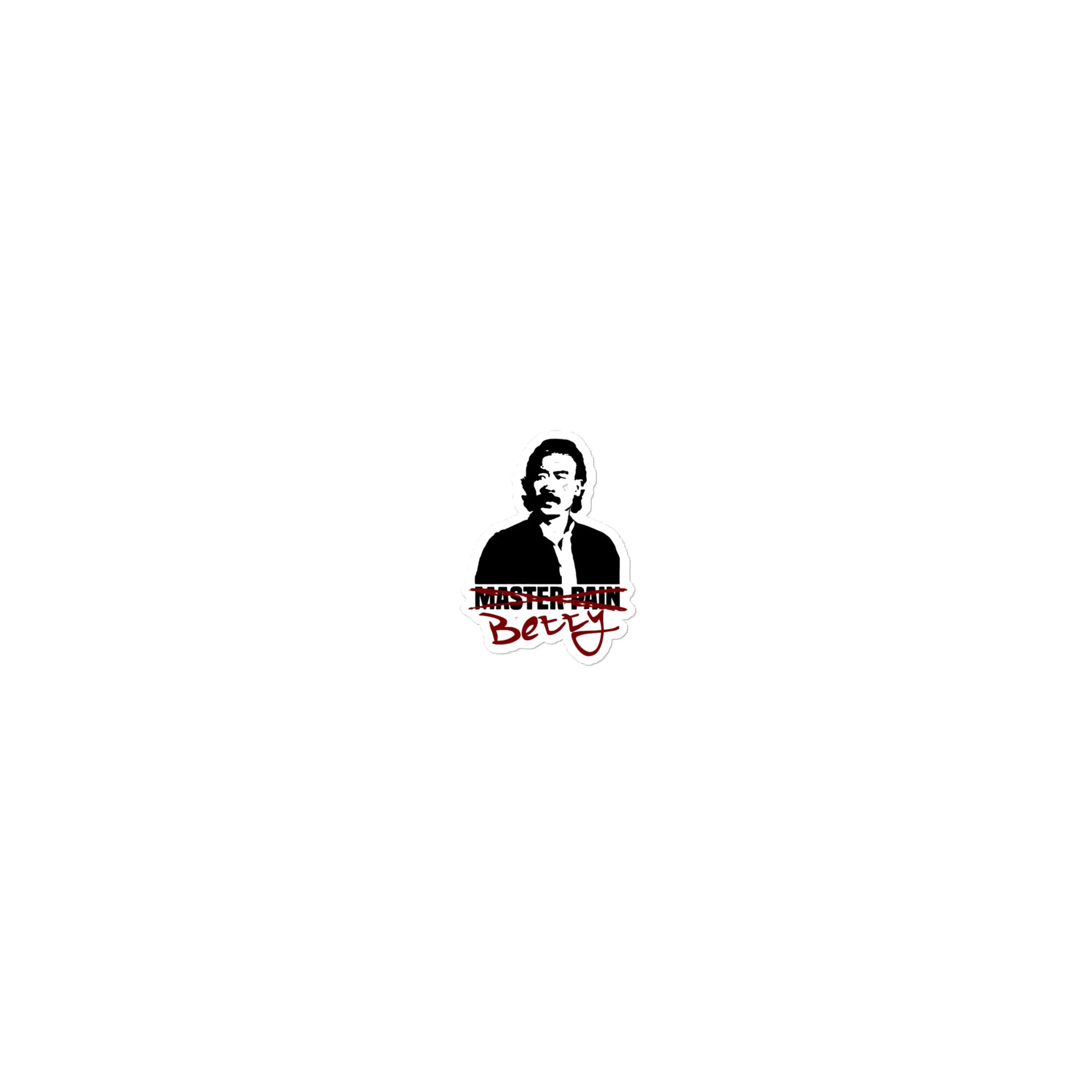 Kung Pow Evil Betty stickers 15 x 3.25