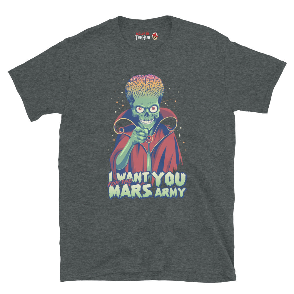 Mars Attacks T-Shirt Dark Heather 