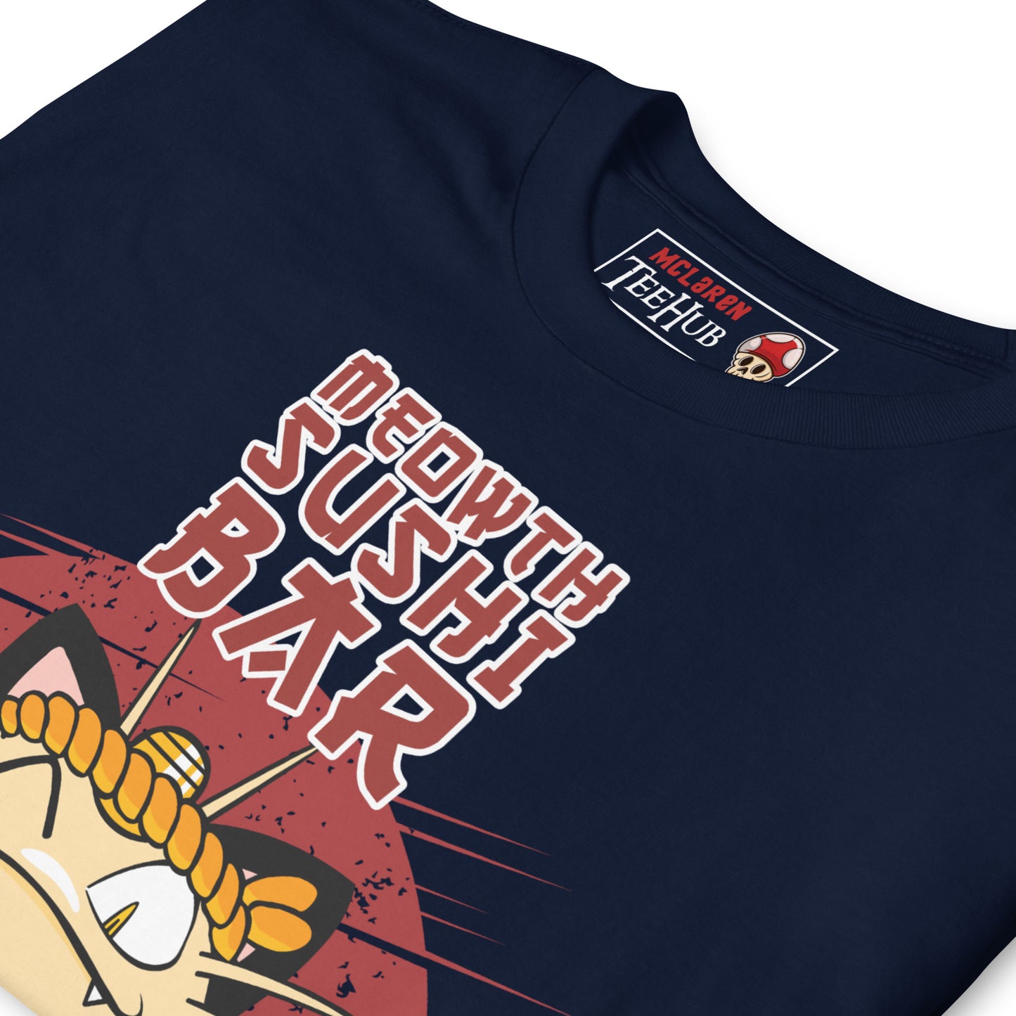 Pokemon Meowth Sushi Bar T-Shirt