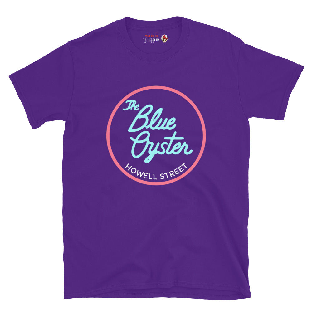 Police Academy The Blue Oyster BarT-Shirt Purple 