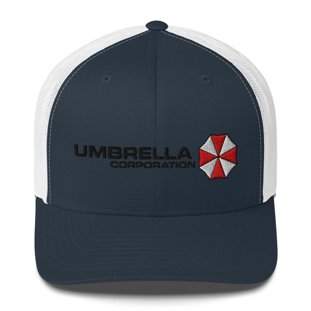 Resident Evil, Umbrella Corporation Trucker Cap Navy White