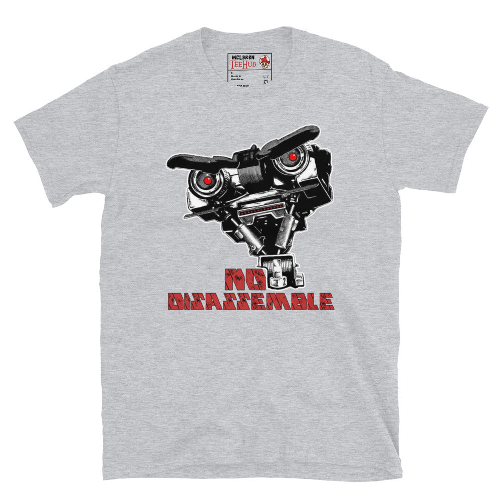 Short Circuit T-Shirt, Johnny 5 Sport Grey 2 