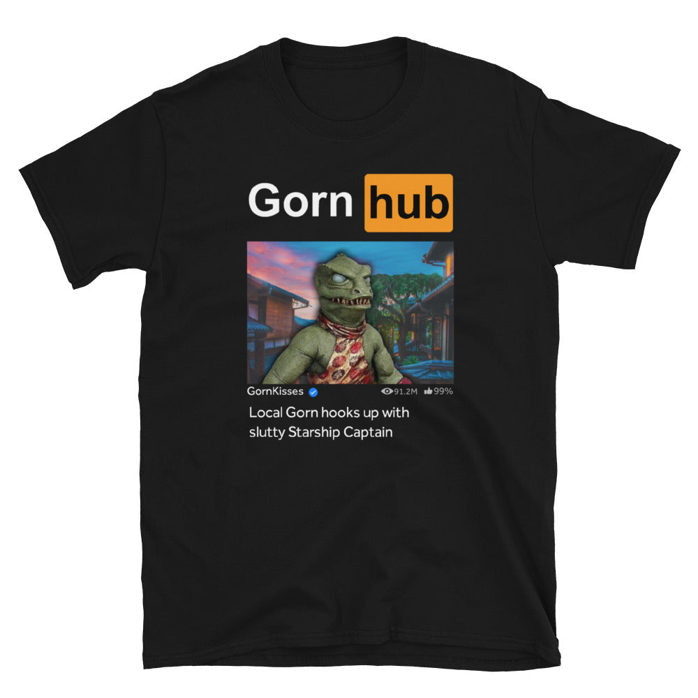 Star Trek t-shirt. Gorn Hub t-shirt Black