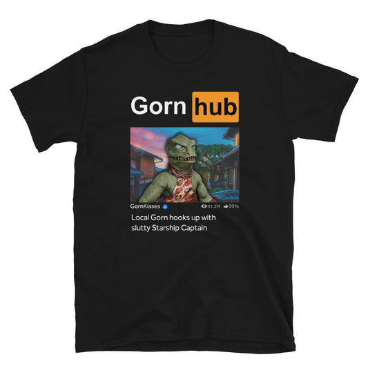 Star Trek t-shirt. Gorn Hub t-shirt Black