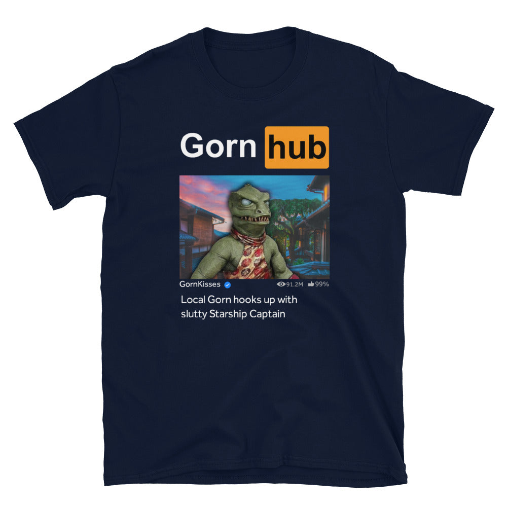 Star Trek t-shirt. Gorn Hub t-shirt Navy