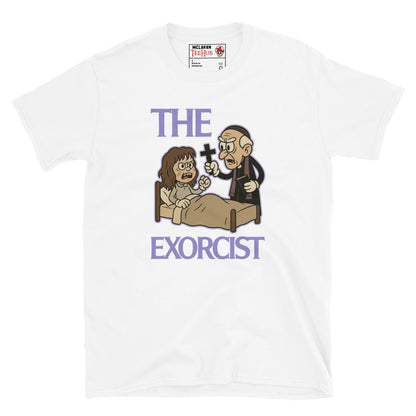 The Exorcist Retro Cartoon T-Shirt White