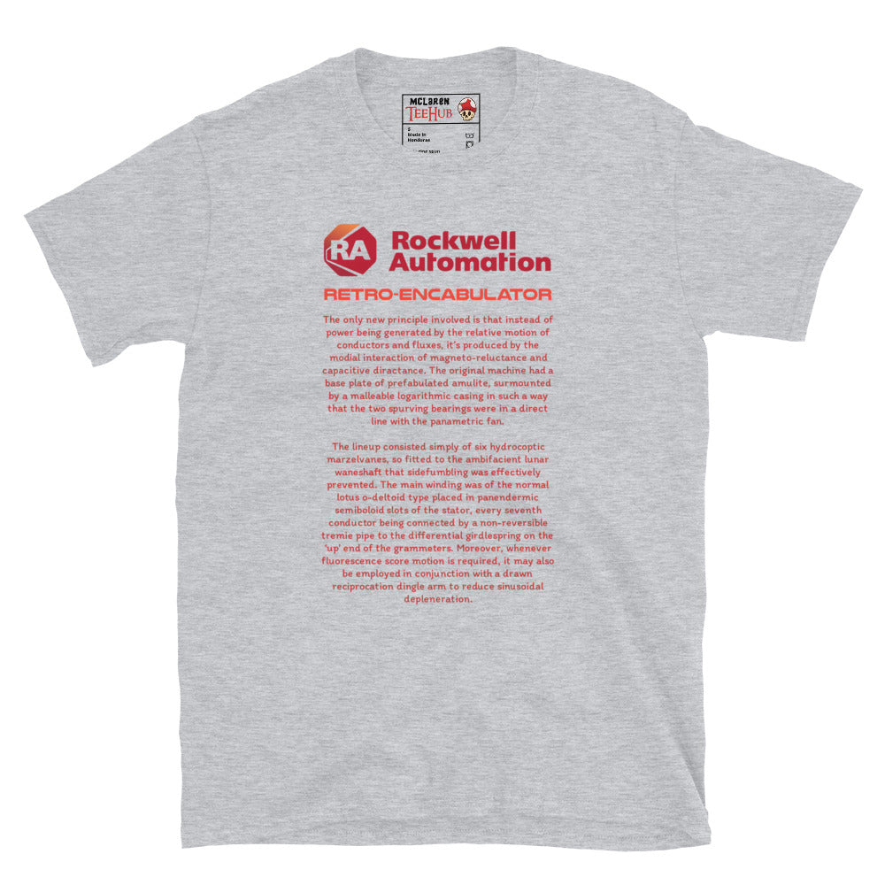 The Retro Encabulator T-Shirt Sport Grey
