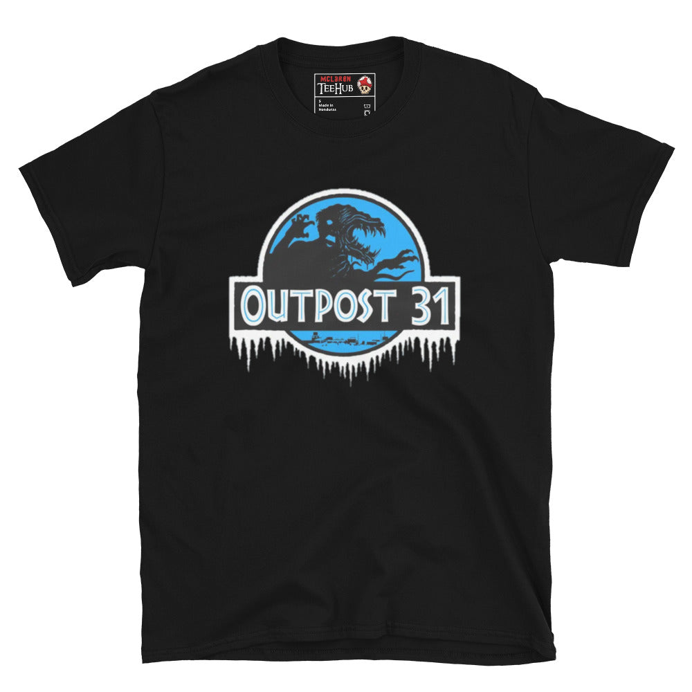 The Thing movie, Outpost 31 t-shirt Black