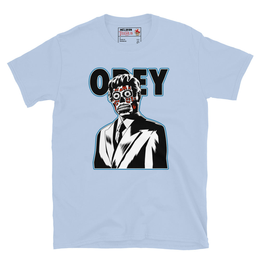 They Live 'OBEY' T-Shirt Light Blue