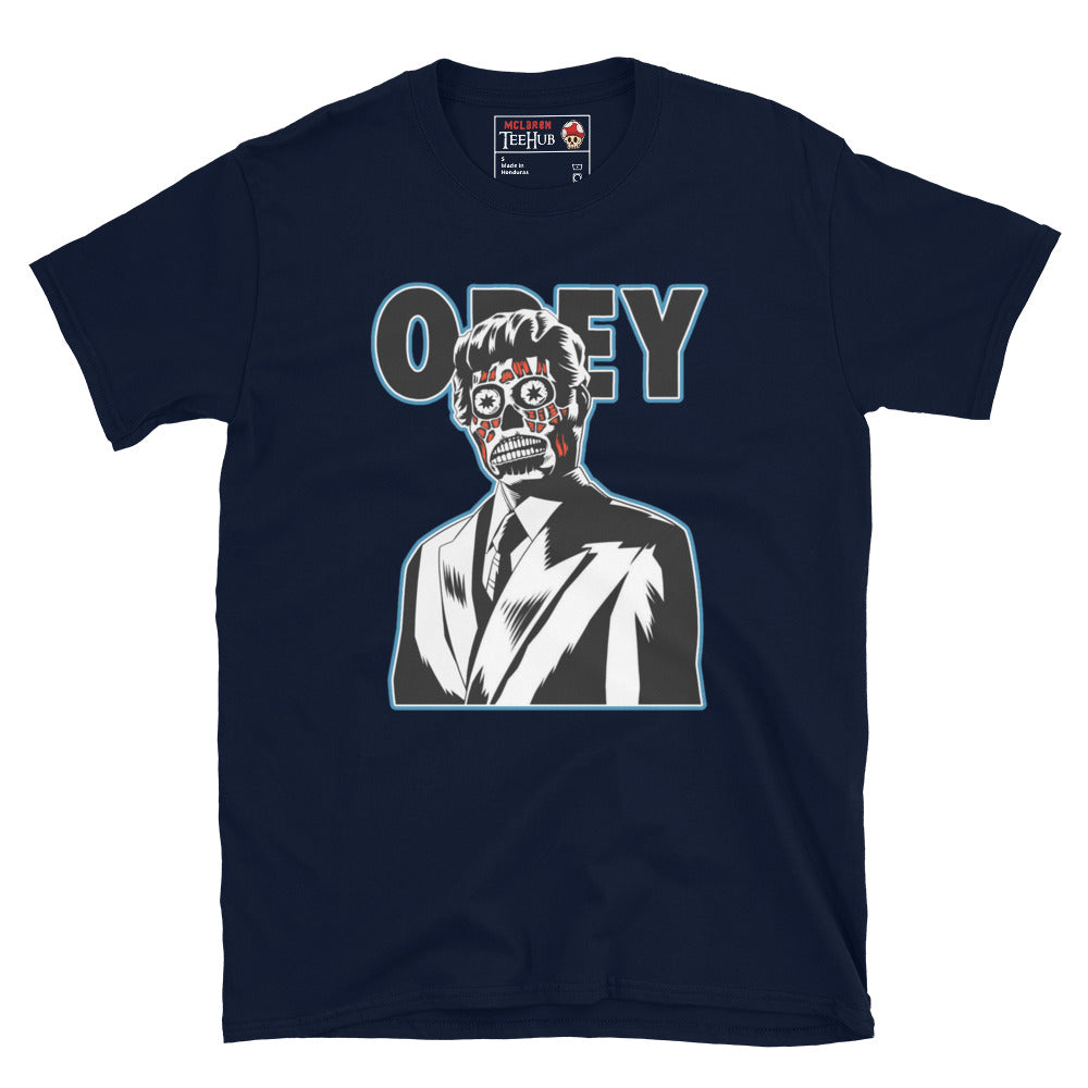 They Live 'OBEY' T-Shirt Navy