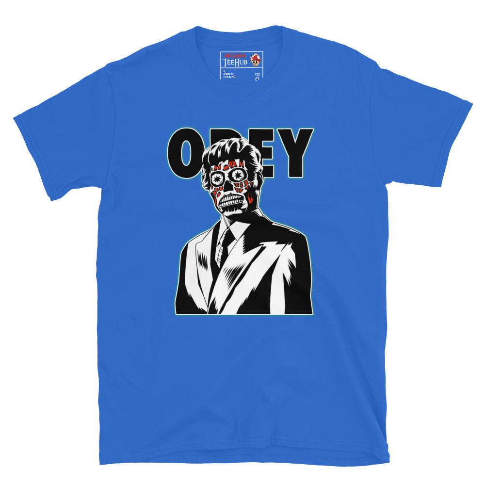 They Live 'OBEY' T-Shirt Royal Blue