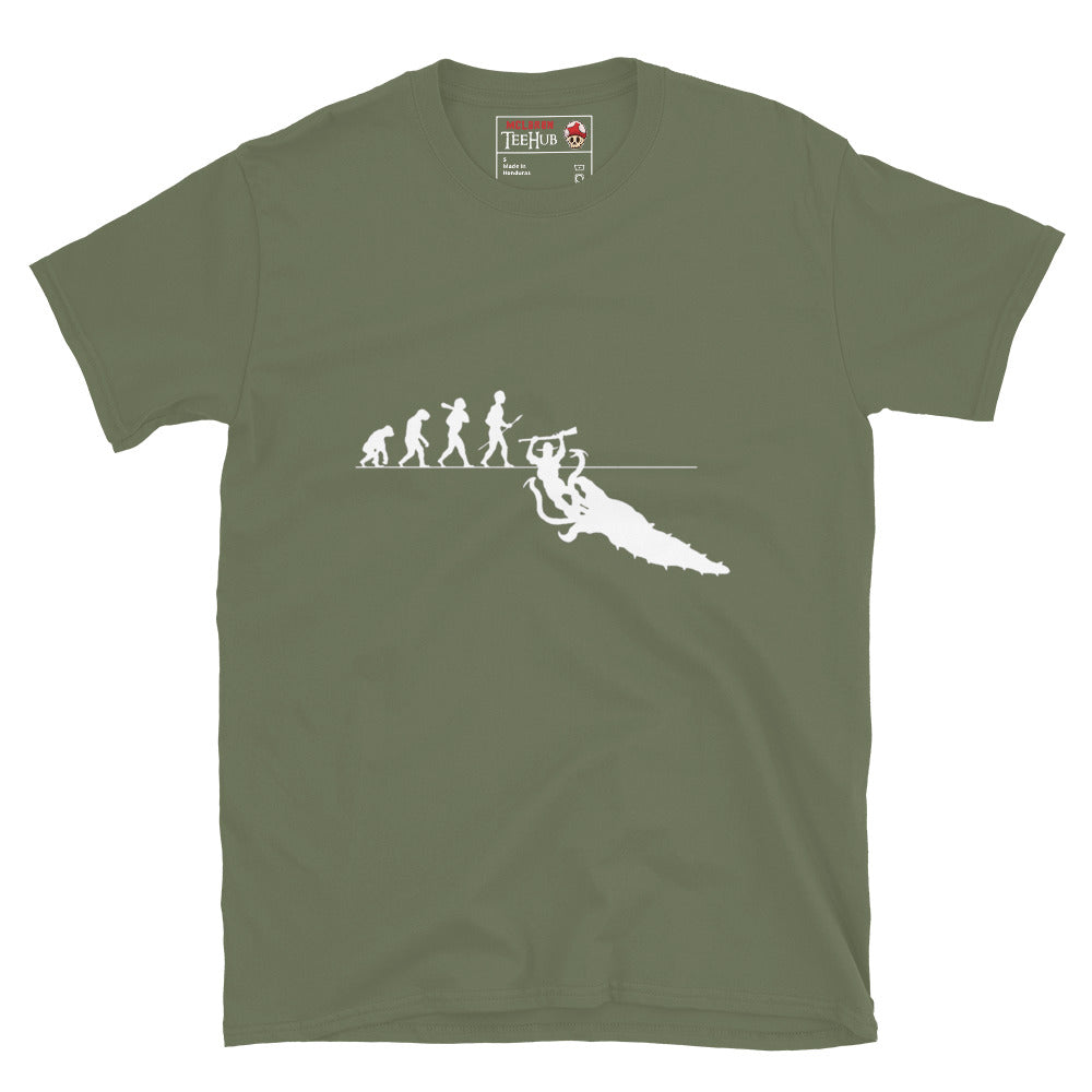 Tremors Graboid T-Shirt Military Green