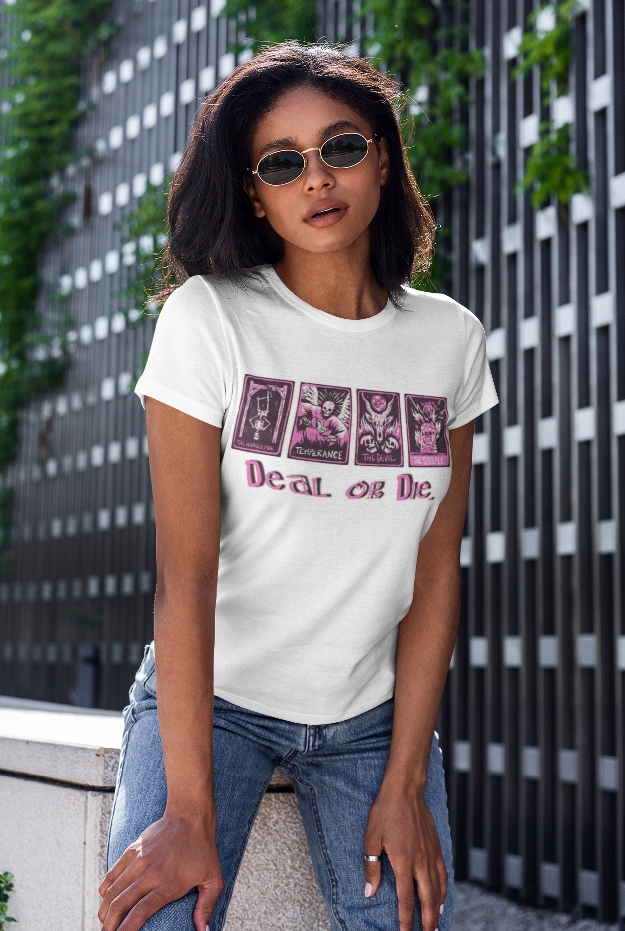 Deal or Die Tarot Card Unisex T-Shirt, Tarot Card t-shirt, Tarot Card shirt, Tarot Card tee, Deal ot Die t-shirt, Deal or Die shirt, Tarot