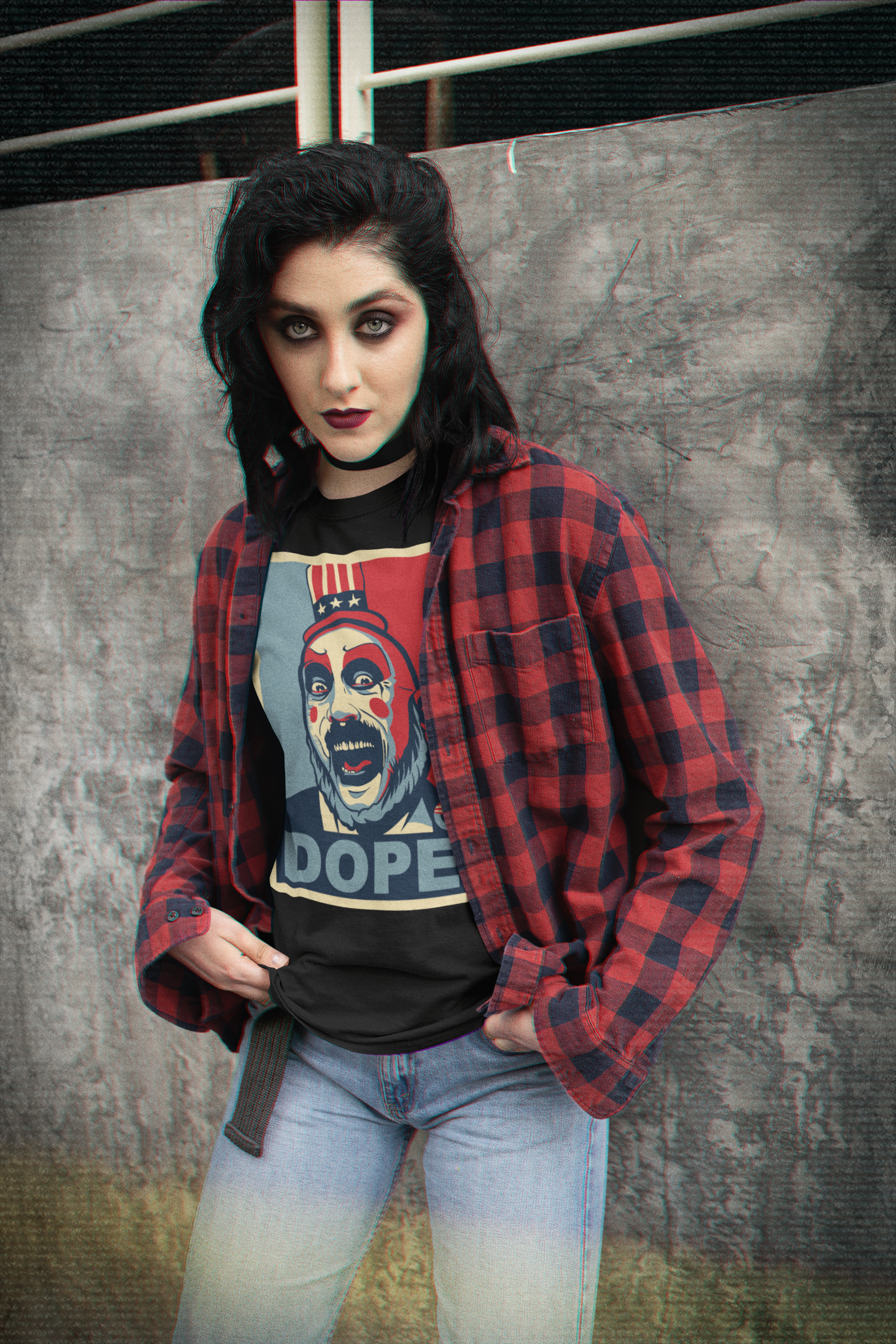 House of 1000 Corpses t-shirt, Captain Spaulding tee.