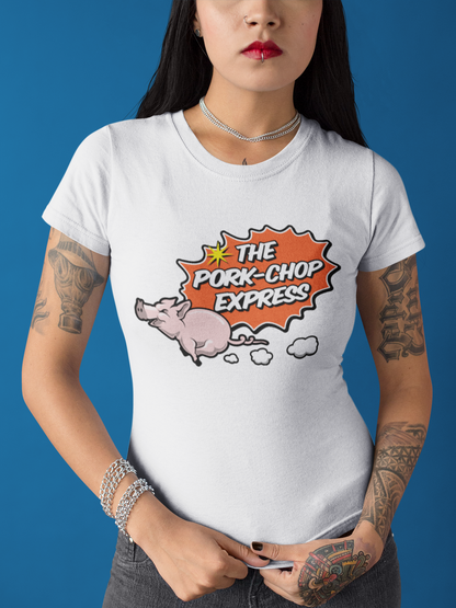 Pork Chop Express Unisex T-Shirt, Big Trouble in Little China t-shirt, t-shirt pork chop express, t-shirt big trouble in Little China, - McLaren Tee Hub 