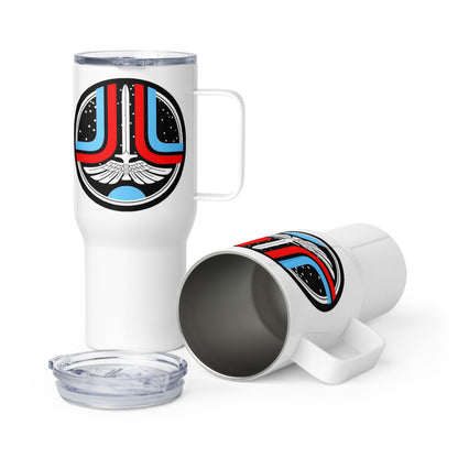 The Last Starfighter Travel mug, Thermal Mug with Handle.