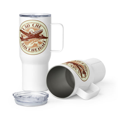 Indiana Jones Travel mug, Thermal Mug with Handle.