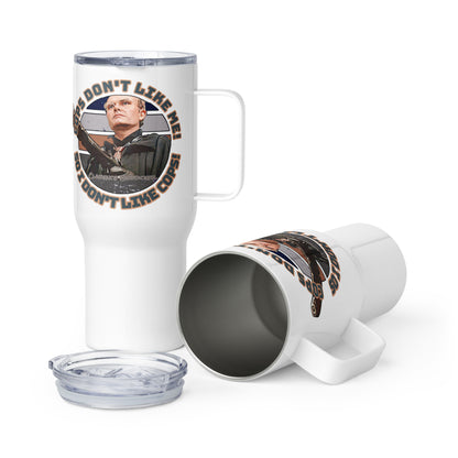 Robocop Travel mug, Thermal Mug with Handle.