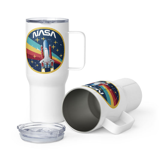 NASA Travel mug, Thermal Mug with Handle.