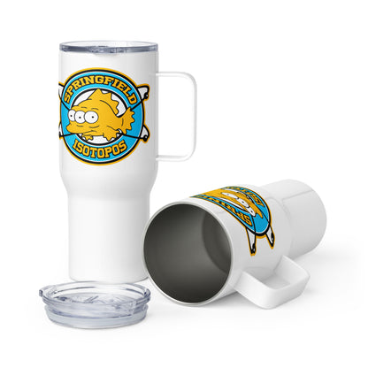 The Simpsons Travel mug, Thermal Mug with Handle.