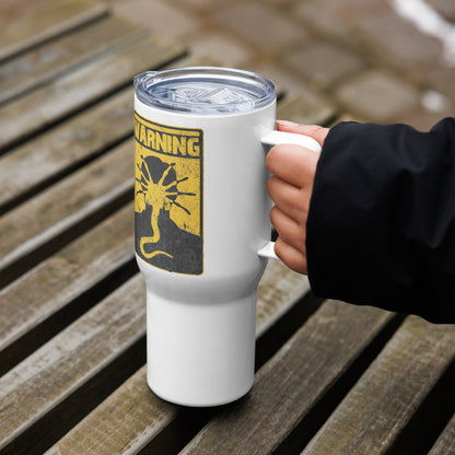 Facehugger Travel mug, Thermal Mug with Handle.