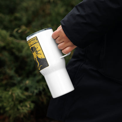 Facehugger Travel mug, Thermal Mug with Handle.