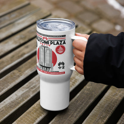 Nakatomi Plaza Travel mug, Thermal Mug with Handle.