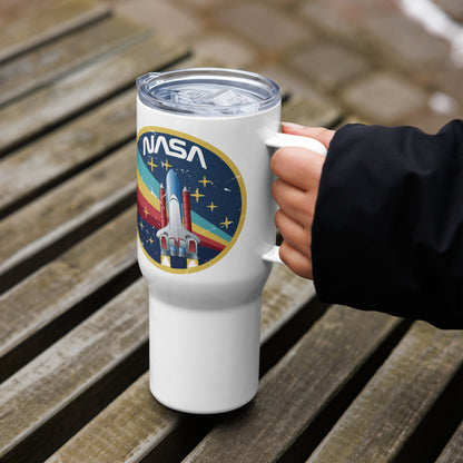 NASA Travel mug, Thermal Mug with Handle.