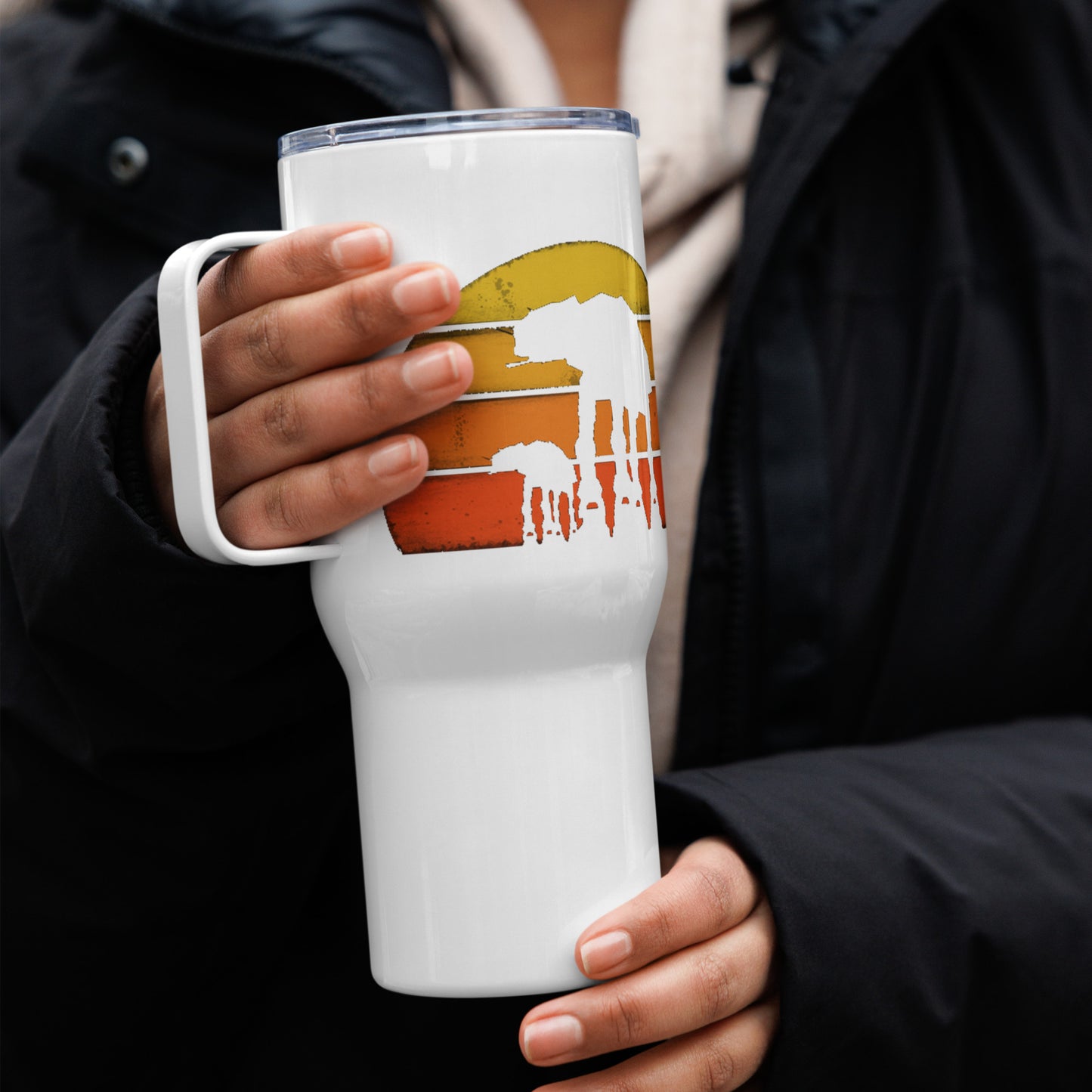 StarWars Travel mug, Thermal Mug with Handle