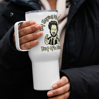 Ancient Aliens Travel mug, Thermal Mug with Handle