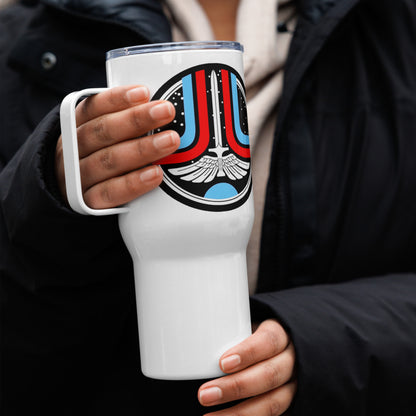 The Last Starfighter Travel mug, Thermal Mug with Handle.