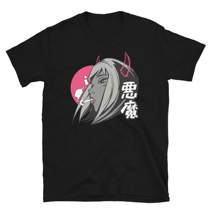 Japanese Smoking Girl t shirt, Anime Girl t shirt, t shirt Anime Girl, t shirt Japanese girl, Japanese girl t shirt, Retro girl shirt, shirt