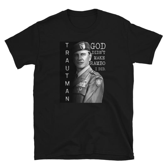 Rambo Style Unisex T-Shirt, Colonel Trautman t-shirt, Colonel Trautman shirt, Colonel Trautman tee, Rambo Tee&#39;s, Rambo Fan t-shirt,