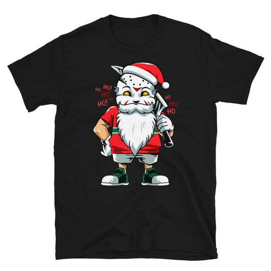 Jason Voorhees Santa Halloween Unisex T-Shirt