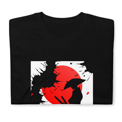 Manga Samurai Silhouette Unisex T-Shirt