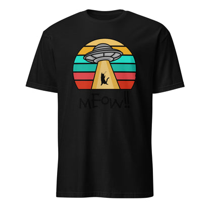 Cat Abduction UFO Unisex T-Shirt