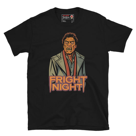 Fright Night Jerry Dandrige vampire Black T-shirt – McLaren T-Hub exclusive