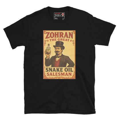 Zohran Snake Oil Salesman T-Shirt Black