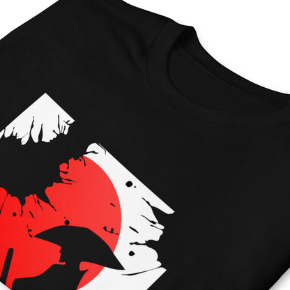 Manga Samurai Silhouette Unisex T-Shirt