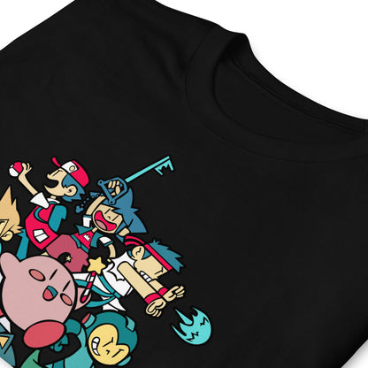 Retro Video Characters T-Shirt