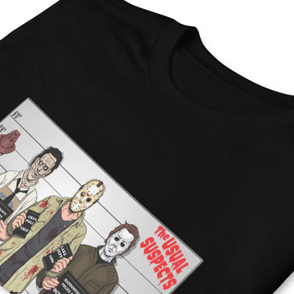 Horror Movie Usual Suspects Unisex T-Shirt