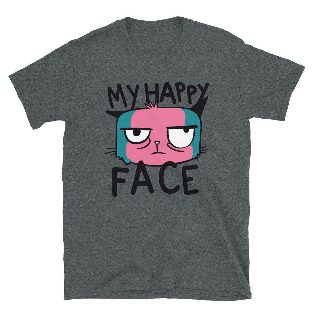 Cat Happy Face tshirt