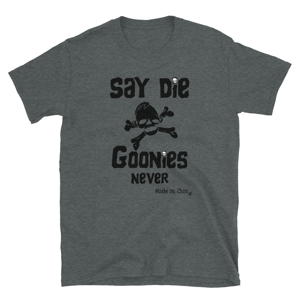 Goonies Misprint T-Shirt black type