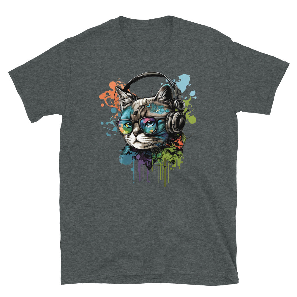 Cat Unisex T-Shirt, Cat image t-shirt, Cat image shirt, Cat image tee, Cat t-shirt, Cat shirt, Cat tee