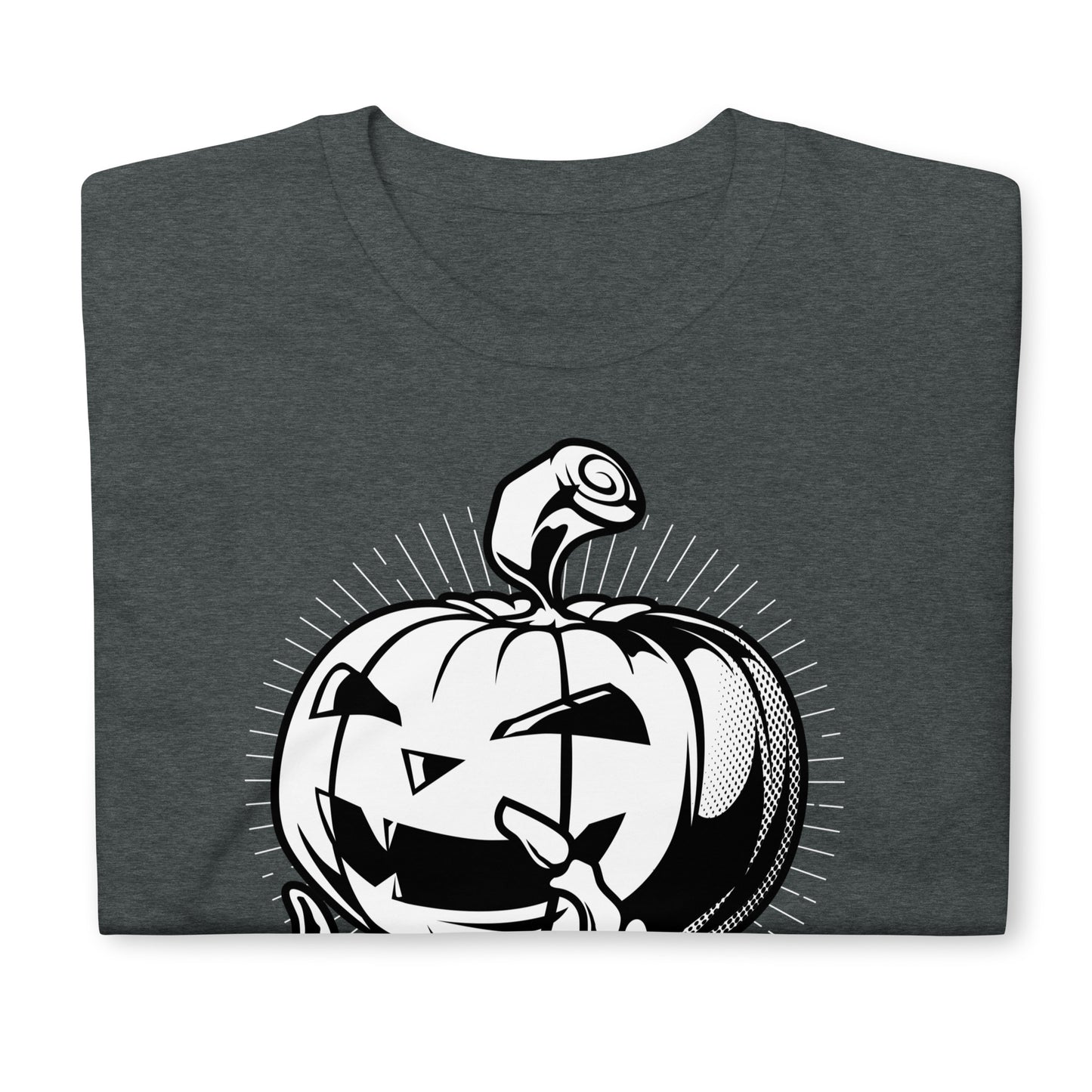 Pumpkin Skeleton hand Halloween Unisex T-Shirt
